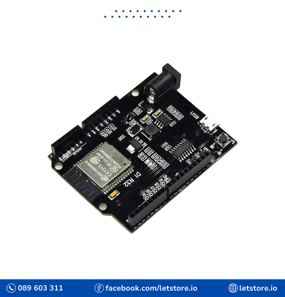 ESP32 ESP-32 WIFI Bluetooth 4MB Flash UNO D1 R32 Board Module CH340G Development Board