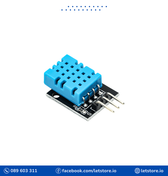 DHT11 Temperature And Humidity Sensor For Arduino