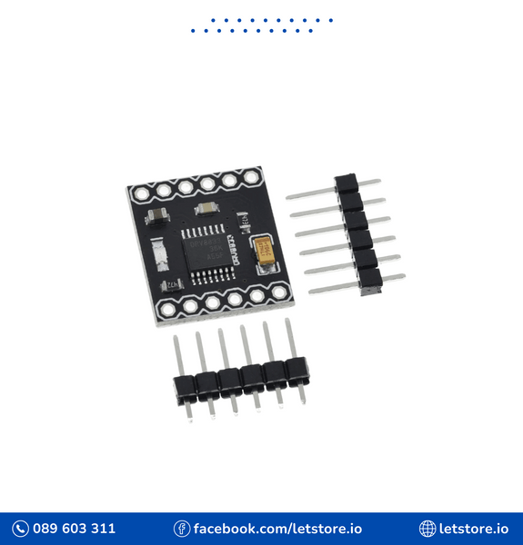 Driver DRV8833 3-10V 1.5A 2 Way Red