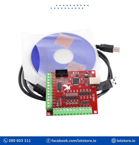 4 Axis Mach3 USB Motion Card STB4100 V2.1 Engraving Machine Controller