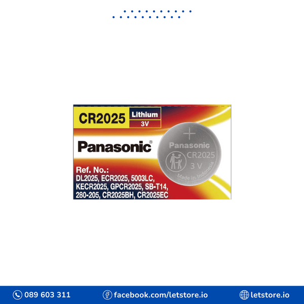 Panasonic Battery 3V CR2025 CR2025 LET STORE