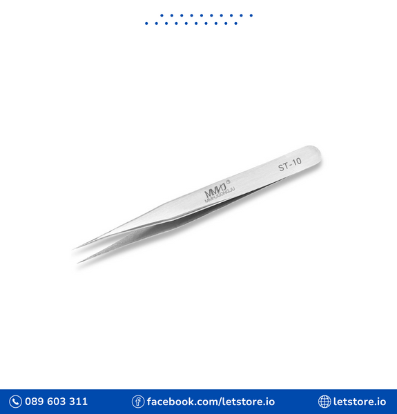 Stainless Steel Straight and Curved Non Magnetic Tweezers Use for Dental/Mobile/Gadget/Laptop Repair