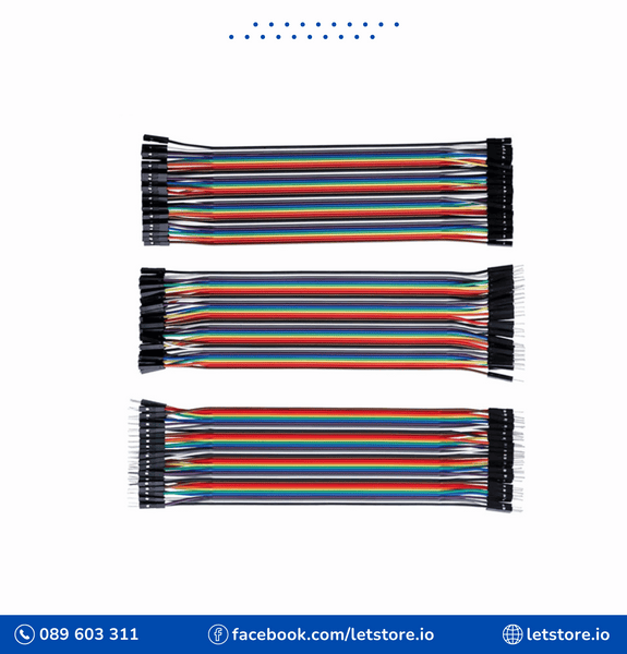 15CM 40Pins M-M / M-F / F-F Male Female Dupont Wire Breadboard Cables Jumper Cables