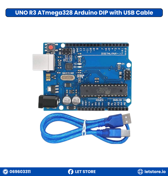 UNO R3 ATmega328 Atmega16U2 DIP