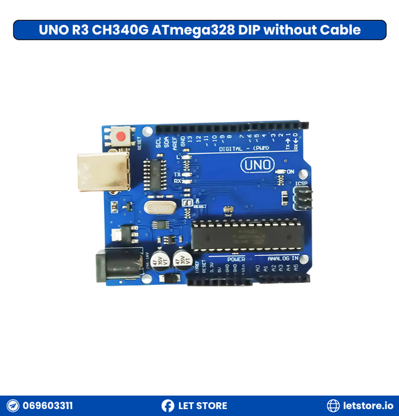 UNO R3 ATmega328 CH340G Chip