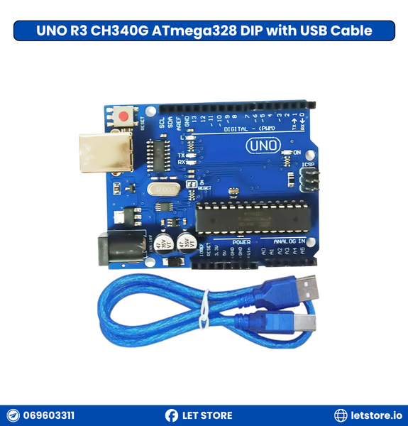 UNO R3 ATmega328 CH340G Chip