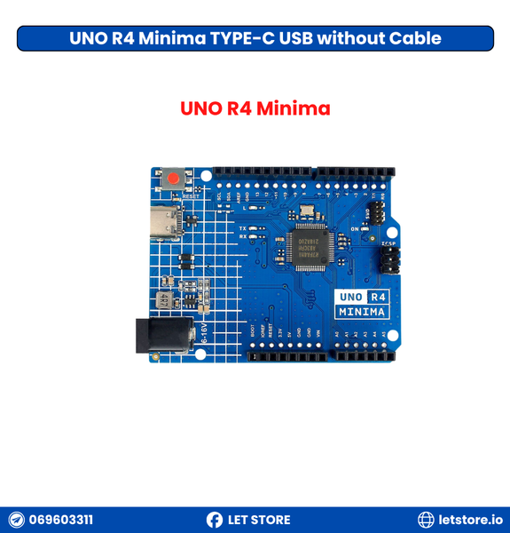 UNO R4 Minima TYPE-C USB