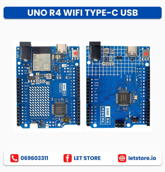 UNO R4 WiFi TYPE-C USB