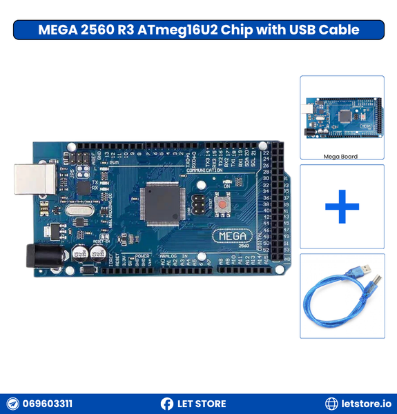 MEGA 2560 R3 ATmeg16U2