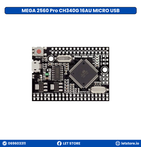 MEGA 2560 Pro CH340G 16AU