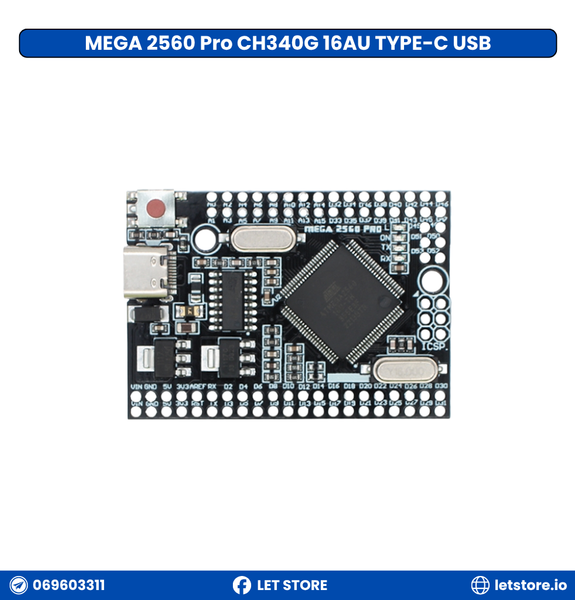 MEGA 2560 Pro CH340G 16AU
