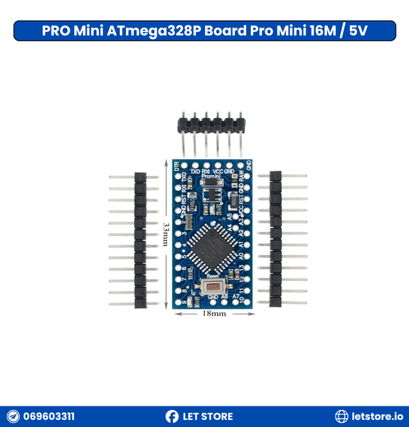 PRO Mini ATmega328P Board