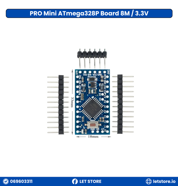PRO Mini ATmega328P Board