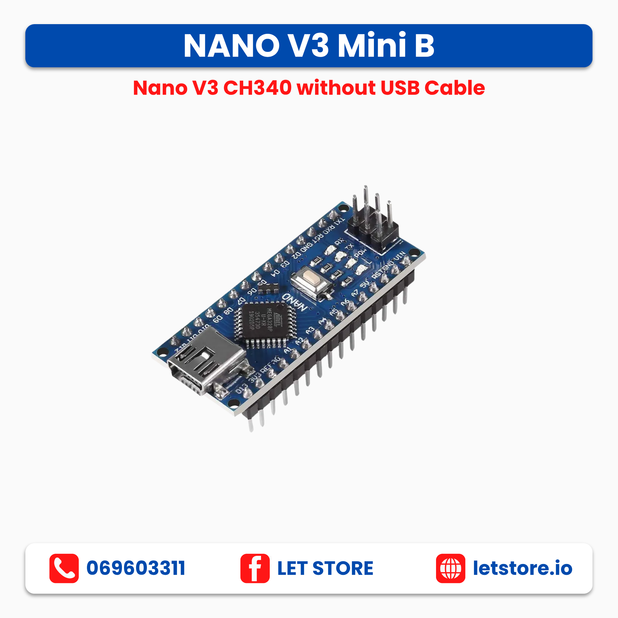 NANO V3.0 ATmega328P CH340
