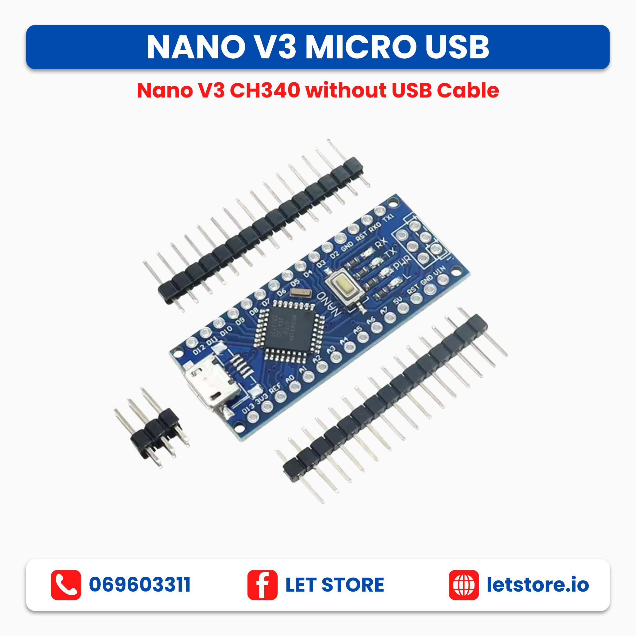 NANO V3.0 ATmega328P CH340