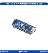 Nano V3 ATmega328P 16MHz TYPE-C USB
