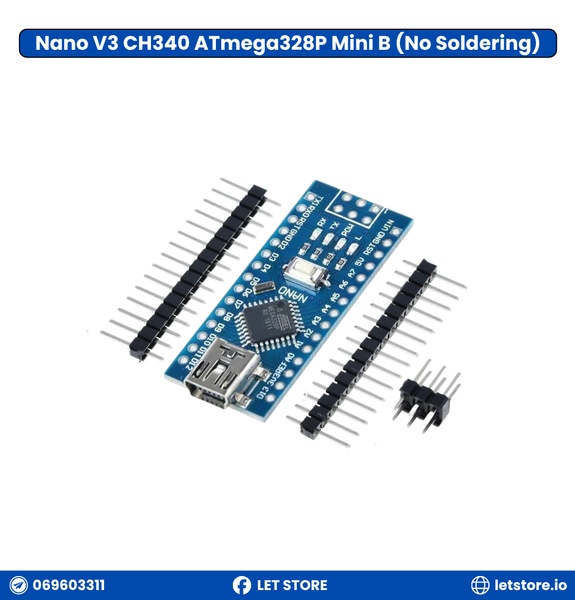 Nano V3 ATmega328P 16MHz Not Soldering