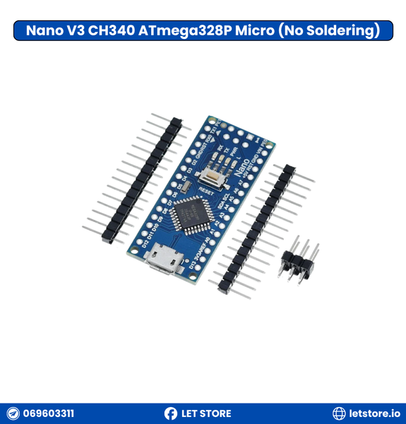 Nano V3 ATmega328P 16MHz Not Soldering