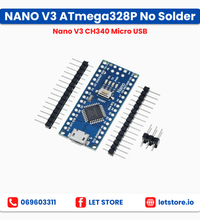 Nano V3 ATmega328P No Soldering