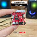 5.0 MP3 TYPE-C Board Bluetooth Red Board