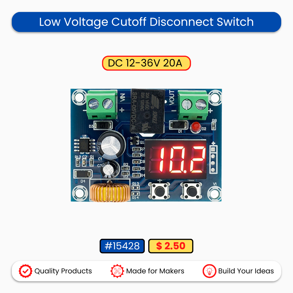 12-36V 20A Low Voltage Cutoff