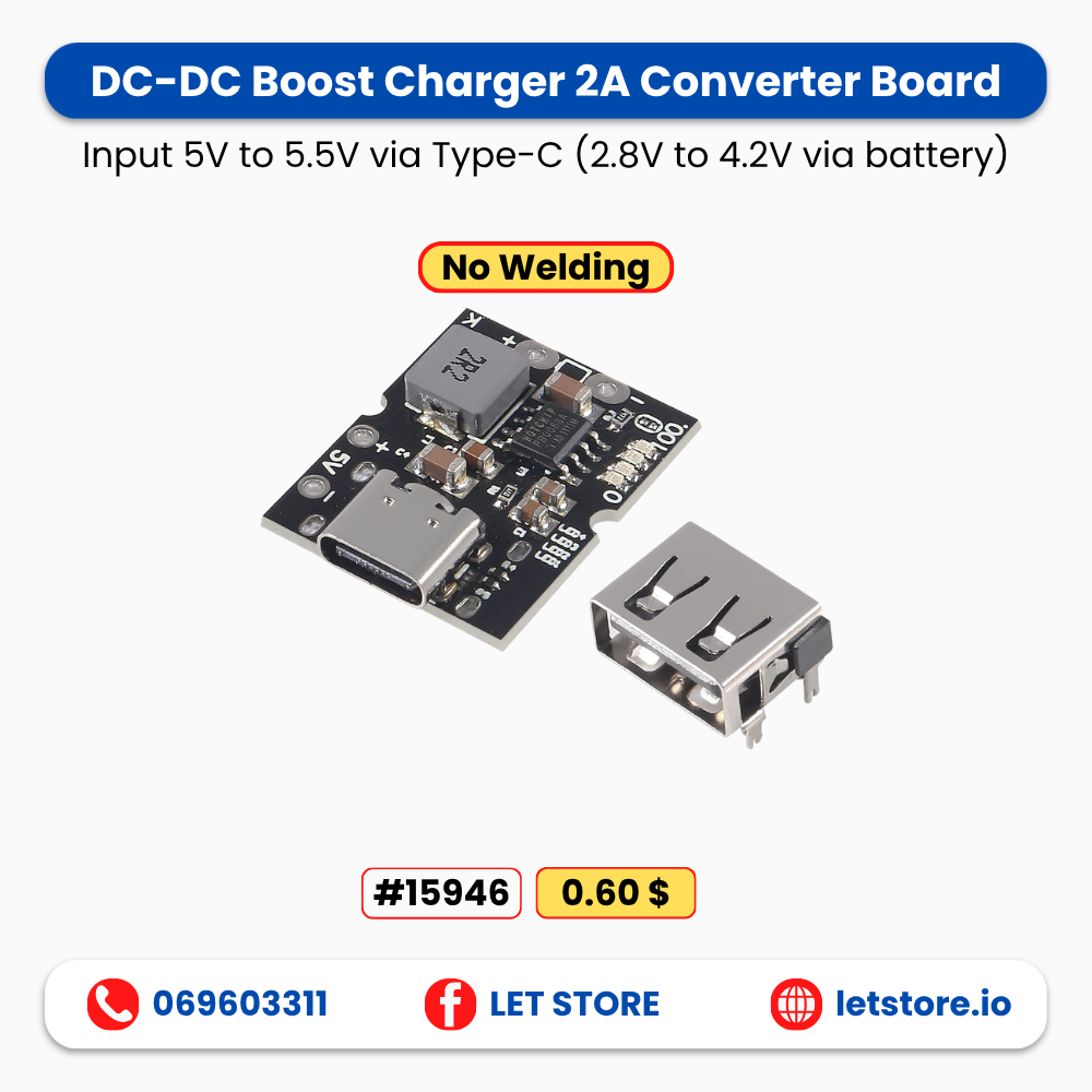 USB Boost Type-C USB 5V 2A