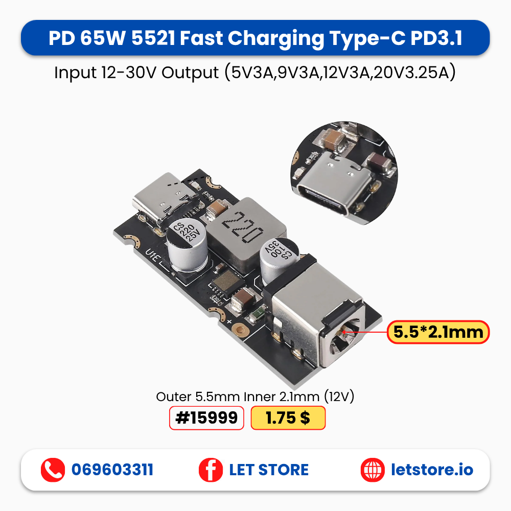 65W Type-C Super Fast Charger
