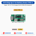 Step Up Li-ion Battery Green