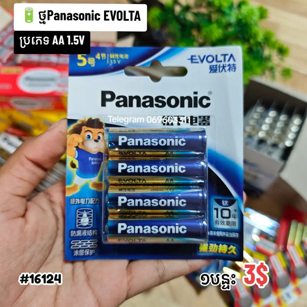 Panasonic EVOLTA 1.5V