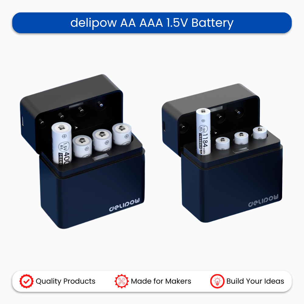 delipow 1.5V AA AAA + Charger