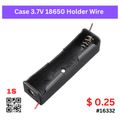 Case 3.7V 18650 Holder Wire