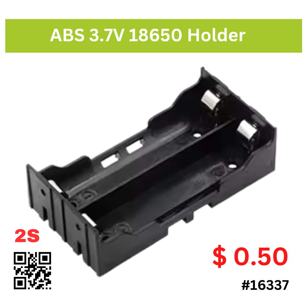 ABS 3.7V 18650 Holder
