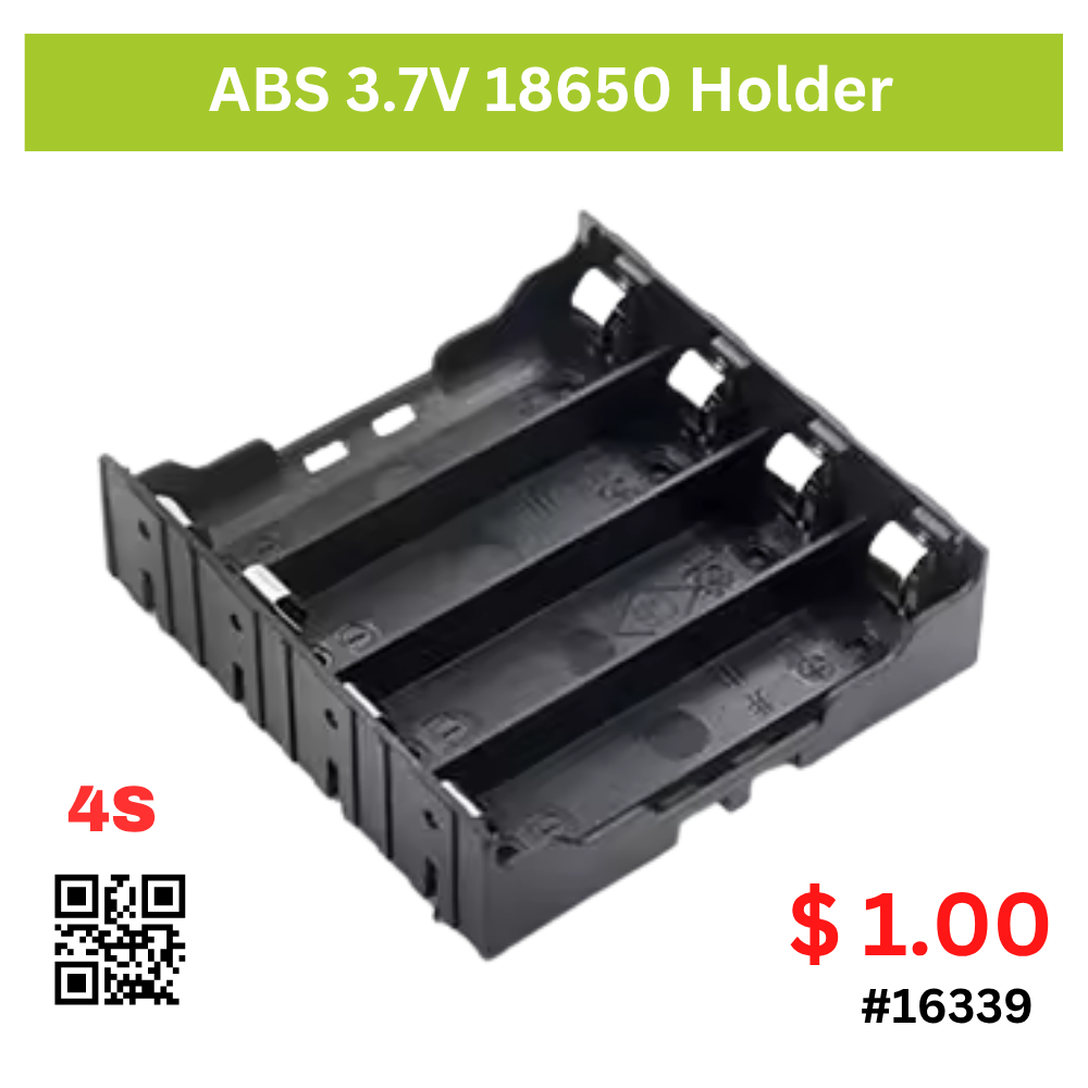 ABS 3.7V 18650 Holder