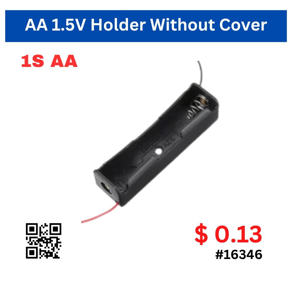 AA 1.5V Holder Without Cover