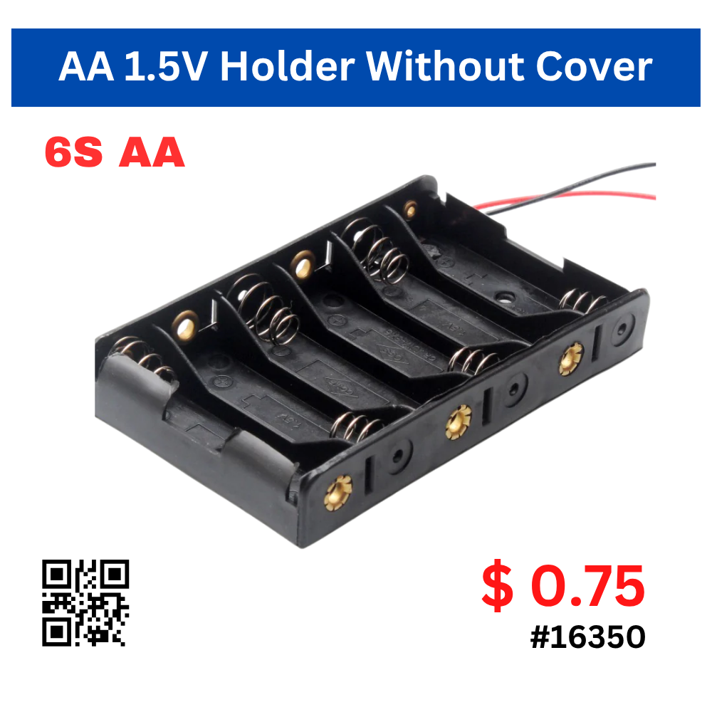 AA 1.5V Holder Without Cover