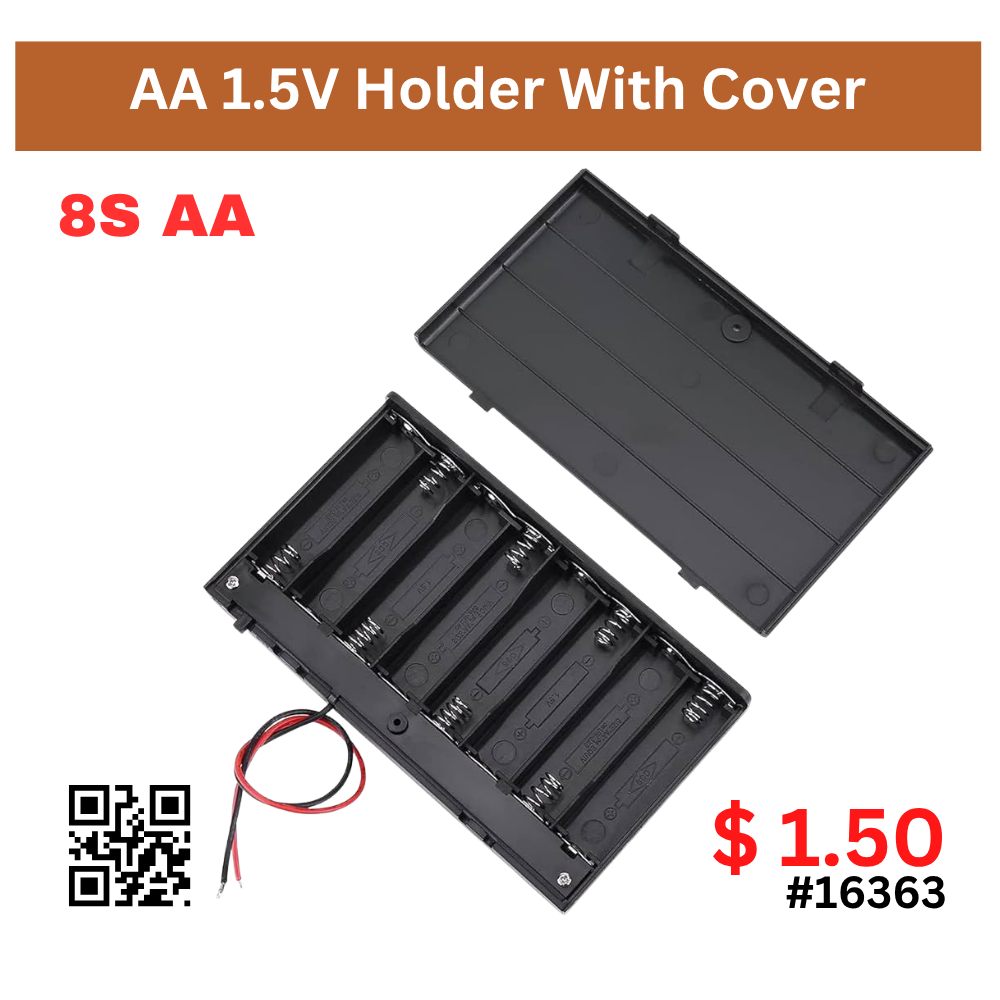 AA 1.5V Holder With Cover