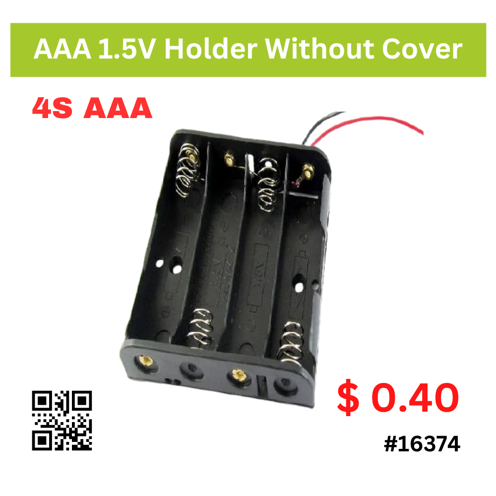 AAA 1.5V Holder Without Cover