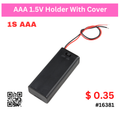 AAA 1.5V Holder With Cover