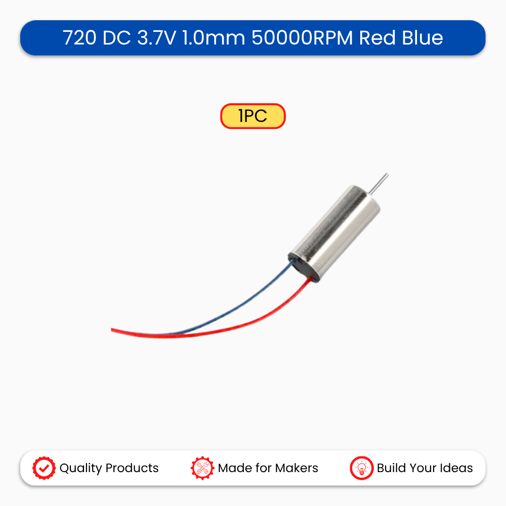 720 DC 3.7V 1.0mm 50000RPM