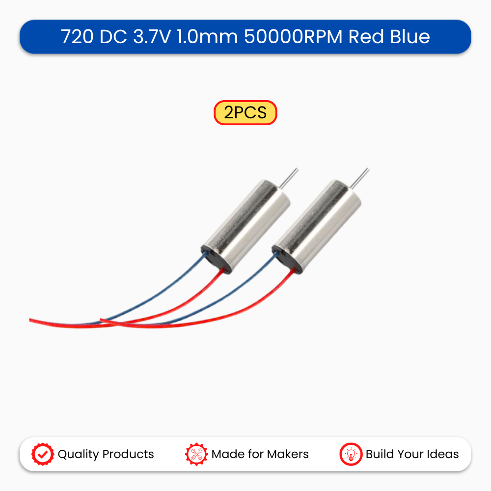 720 DC 3.7V 1.0mm 50000RPM