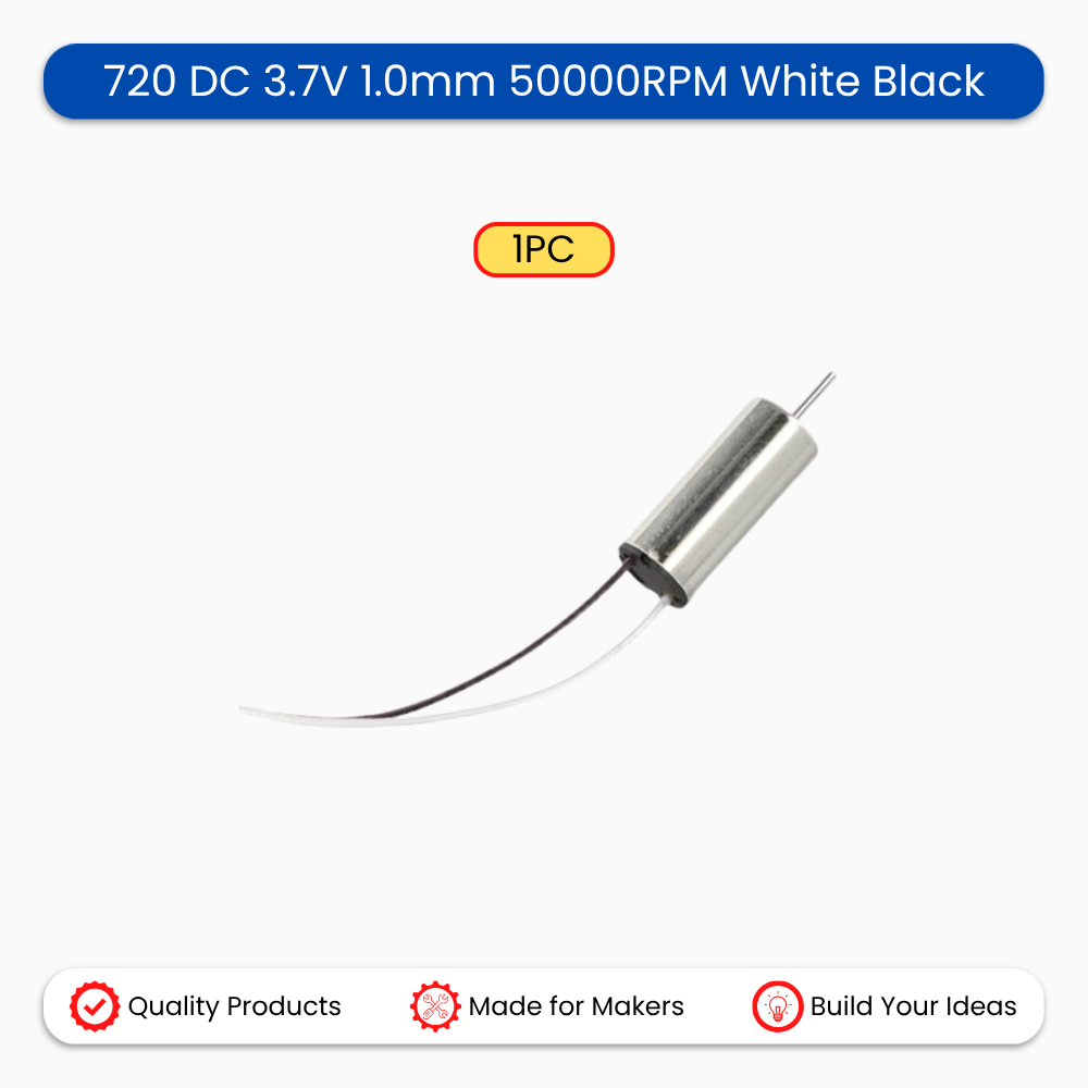 720 DC 3.7V 1.0mm 50000RPM