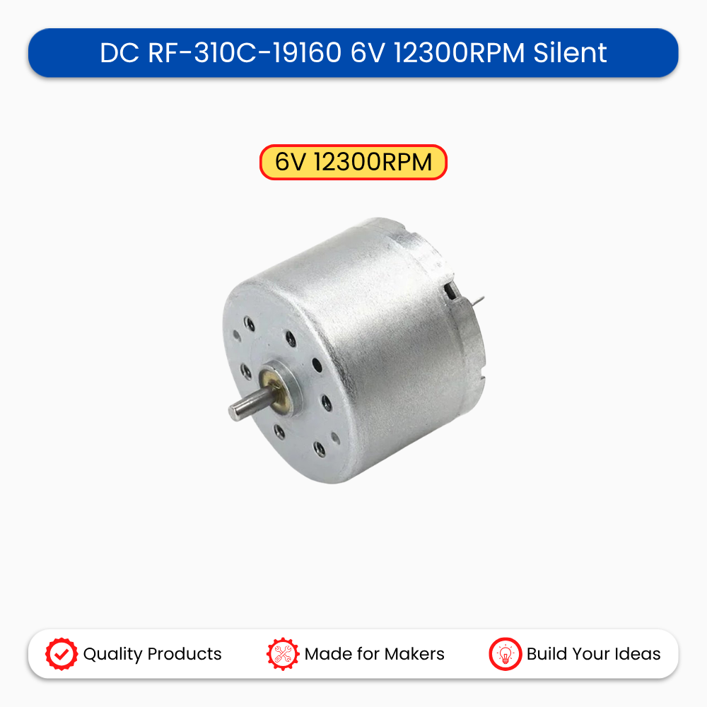 DC RF-310C-19160 6V 12300RPM Silent