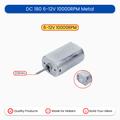DC 180 6-12V 10000RPM Metal