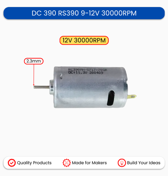 DC 390 RS390 9-12V 30000RPM