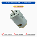DC 540 RS-540 7.4V 2.4A 7.4V 28200RPM