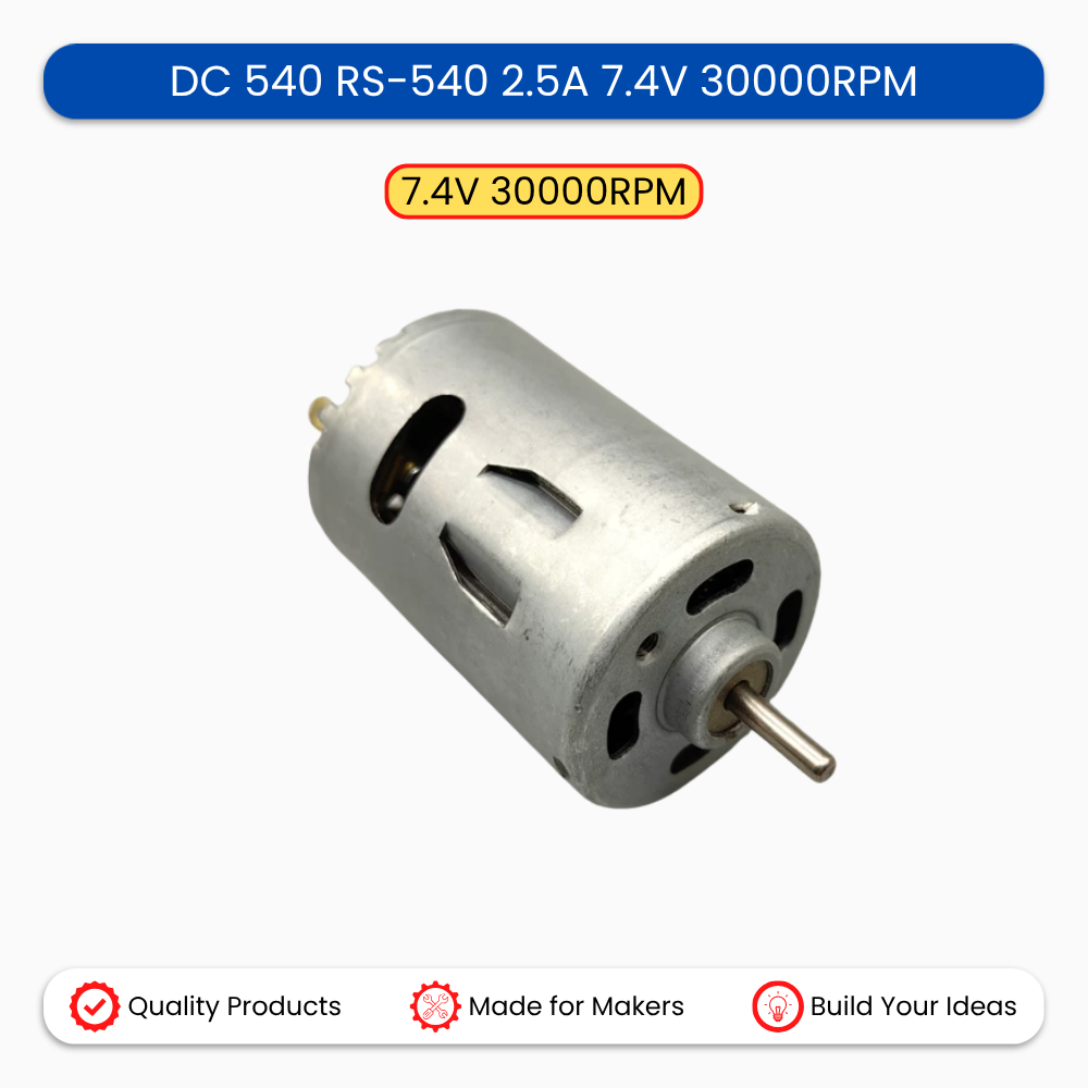 DC 540 RS-540 7.4V 2.5A 7.4V 30000RPM