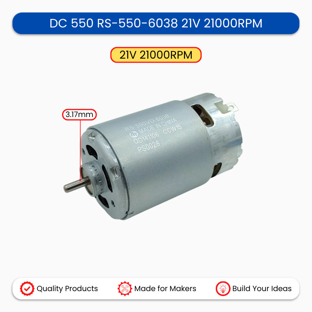 DC 550 RS-550-6038 21V 21000RPM
