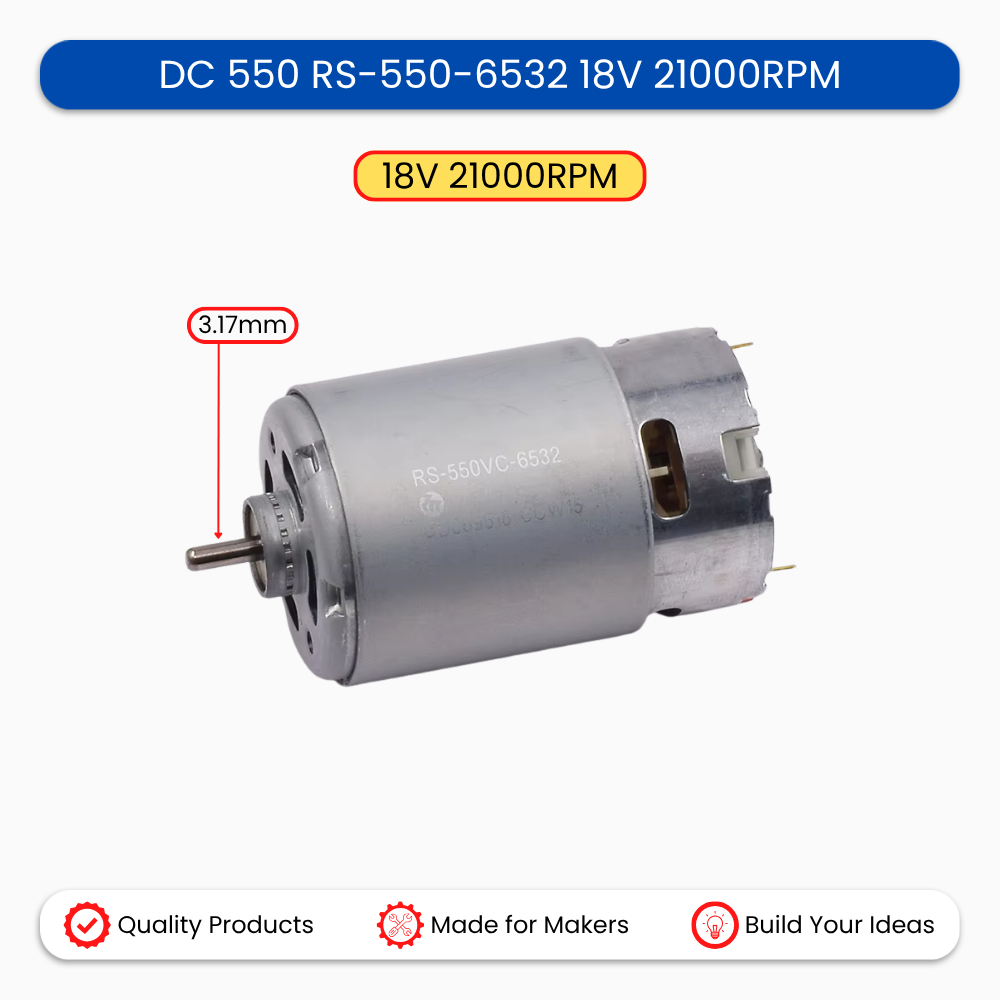 DC 550 RS-550-6532 18V 21000RPM