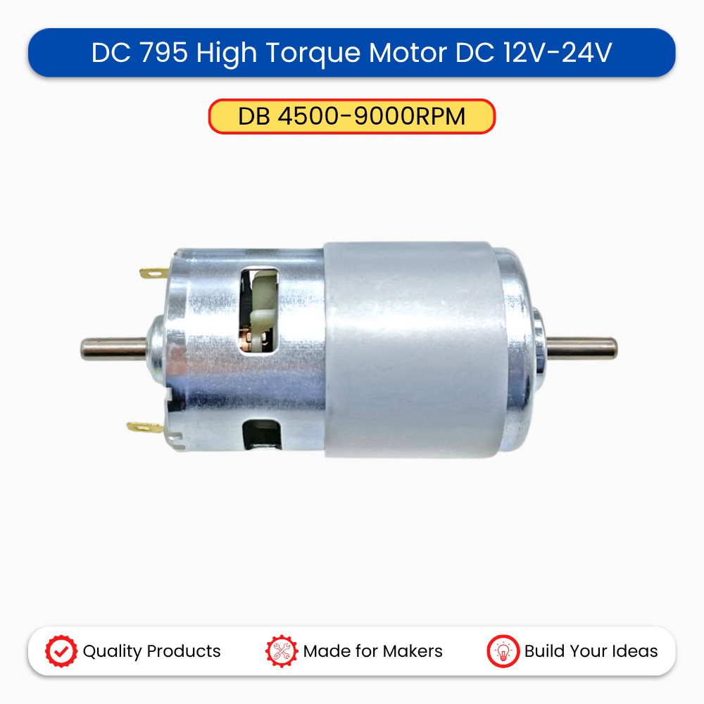 DC 795 High Torque Motor DC 12V-24V