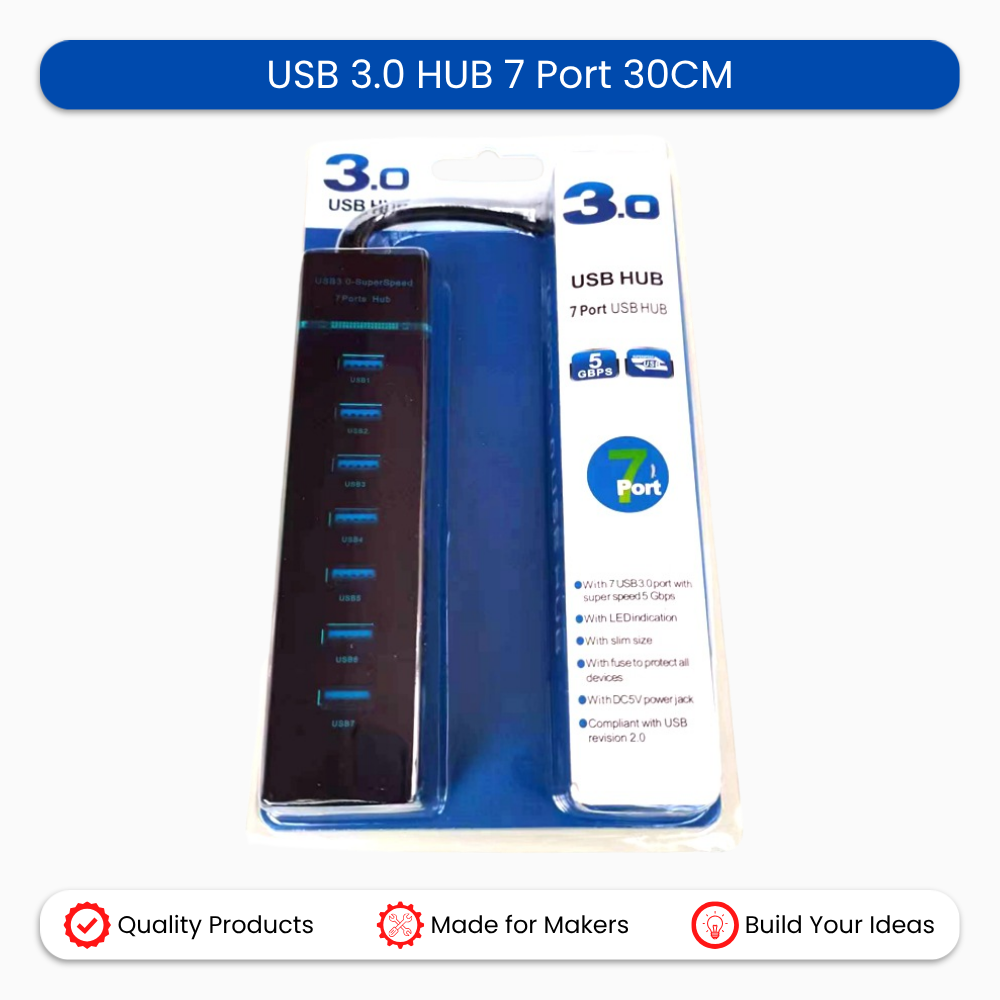 USB 3.0 HUB 7Port 30CM